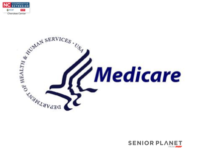 Medicare logo with HHS eagle emblem and "Department of Health & Human Services" text