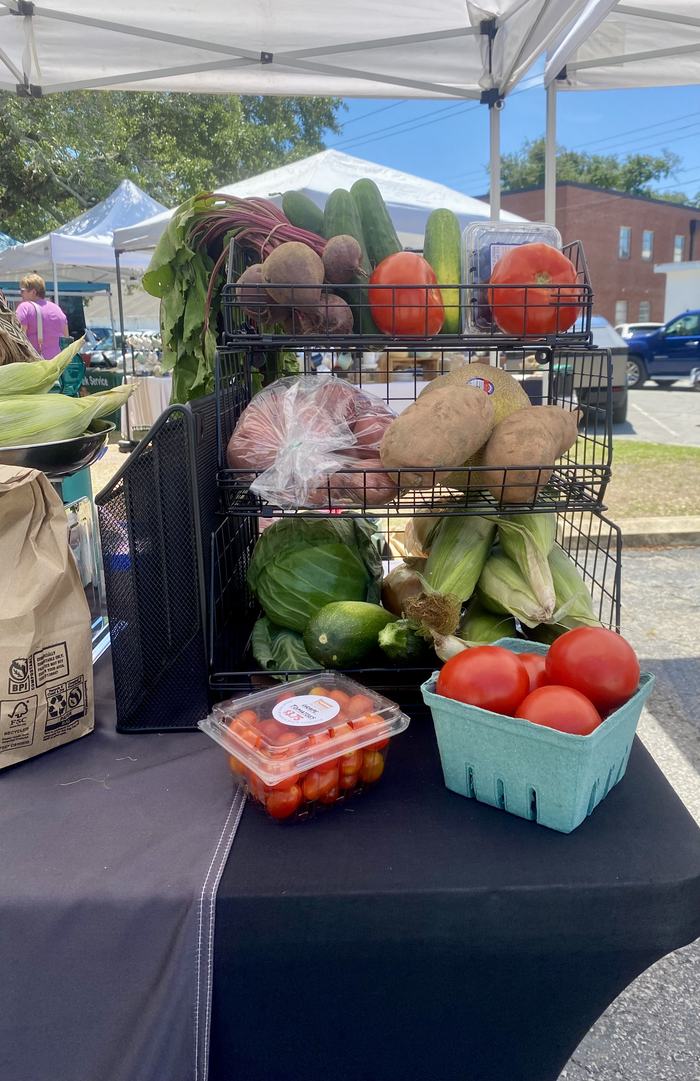 Local produce donations