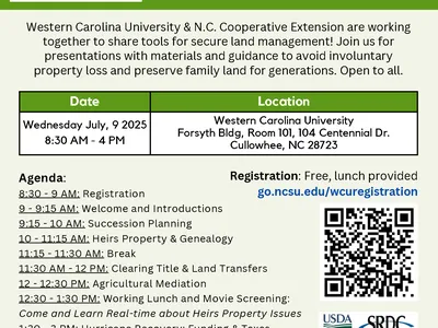 July 9th Farm Succession and Mediation Workshop