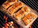 Salmon Grilled on a Cedar Plank