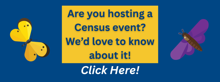 Button for folks to submit community events around the census