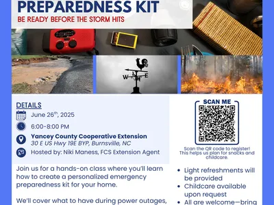 Household Emergency Kit Flyer