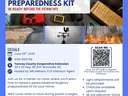 Household Emergency Kit Flyer