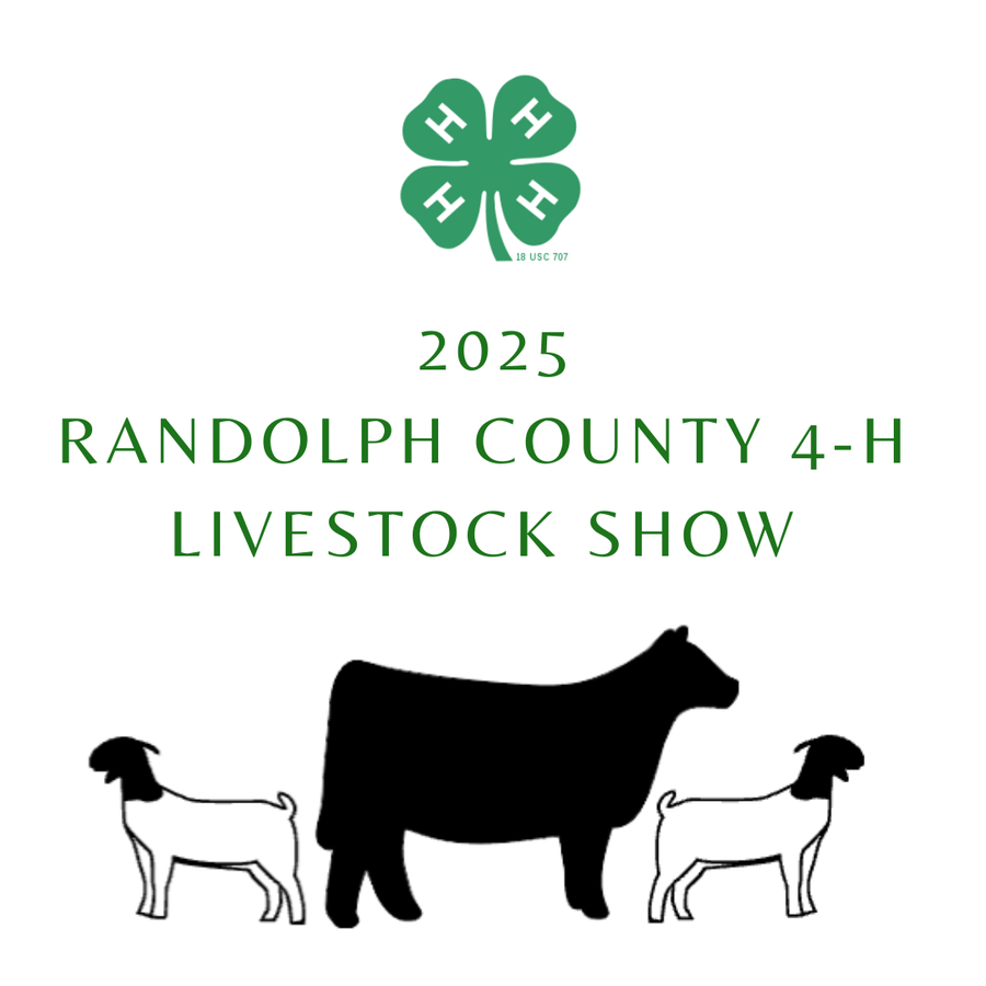 2025 Randolph County 4-H Livestock Show
