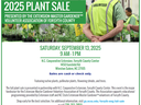 Fall plant sale flyer 2025