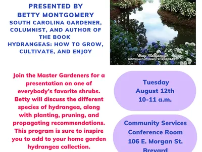 EMG Program on Hydrangeas fllyer