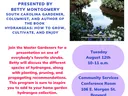 EMG Program on Hydrangeas fllyer