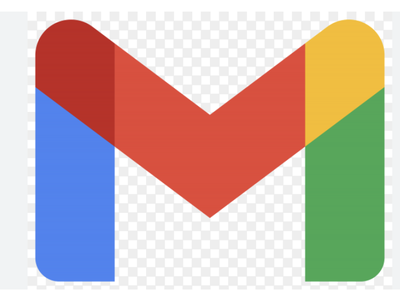Gmail logo — stylized "M" formed by red, blue, green, and yellow shapes