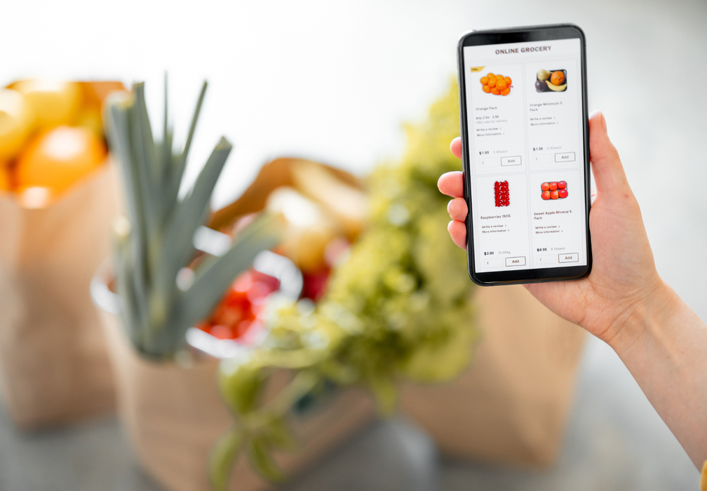 buying groceries online