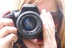 Camera in someone's hands