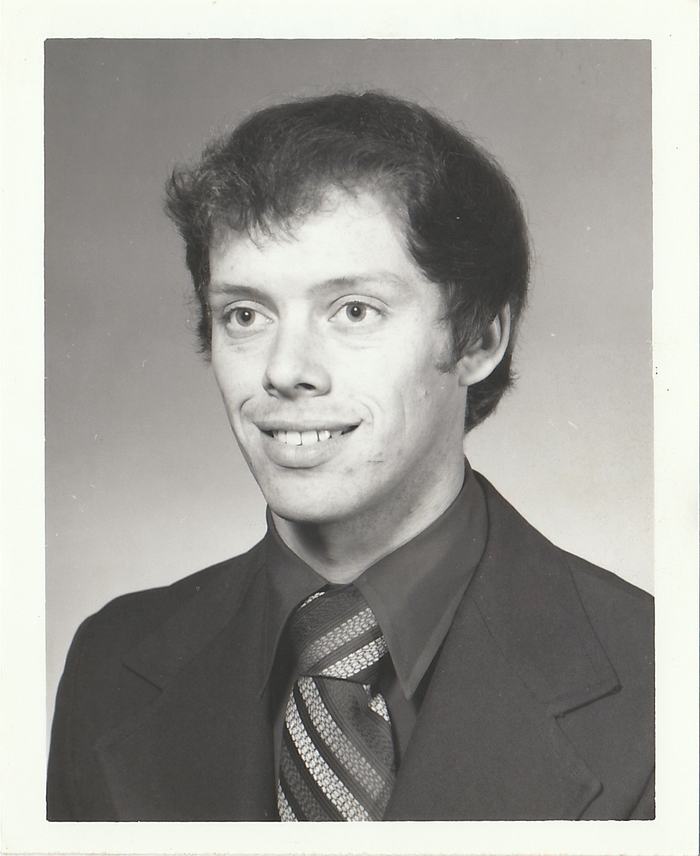 1980s black and white photo of Kenneth Reeves, former NC State Cooperative Extension, Buncombe County Center County Extension Director. 