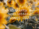 August Newsletter Cover