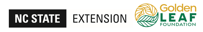 NC Extension and Golden leaf Logo
