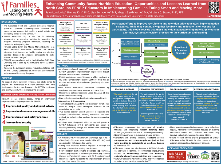 An example of the poster presented.