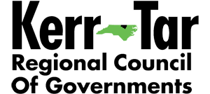 KerrTar Regional Council of Governments logo with green county-shaped icon