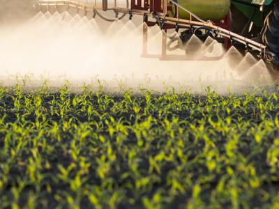 boom sprayer application method