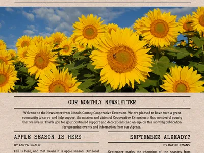 Cover Page of September 2025 Newsletter
