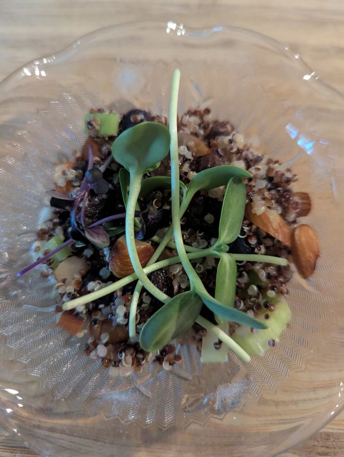 A Microgreens salad.