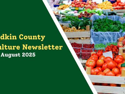 August Horticulture Newsletter