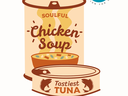 Duplin Coalition for Health logo with large image of cartoon canned food items