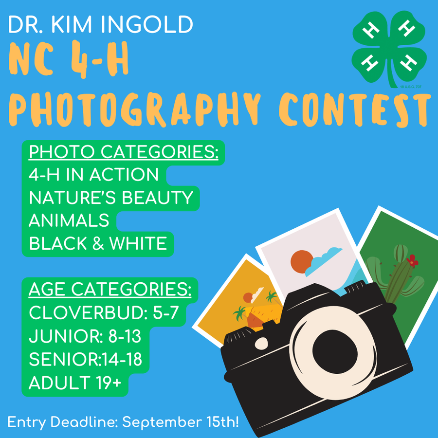 NC 4-H Photography Contest