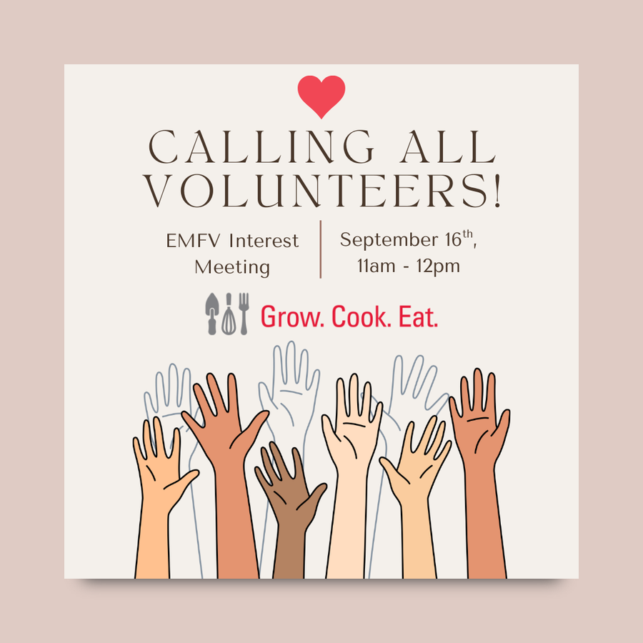 Calling All Volunteers