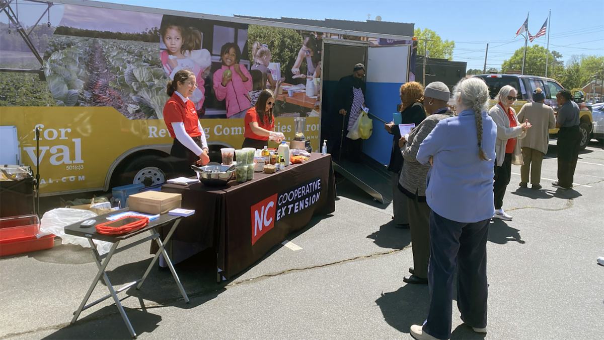 NC State Extension and the nonprofit Ripe for Revival have partnered to expand a mobile produce market program for rural North Carolina communities.