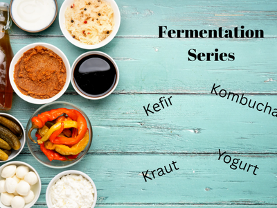 Fermentation Series Image: Bowls of fermented food.