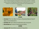 Highway Harvest flyer including dates