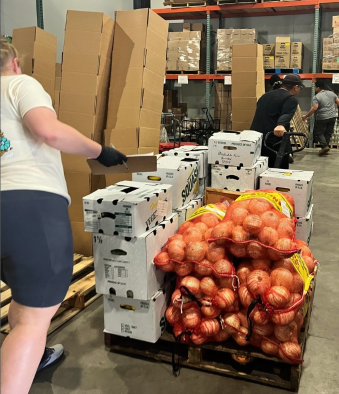 Food at Foothills Food Hub. Photo from Foothills Food Hub Instagram.
