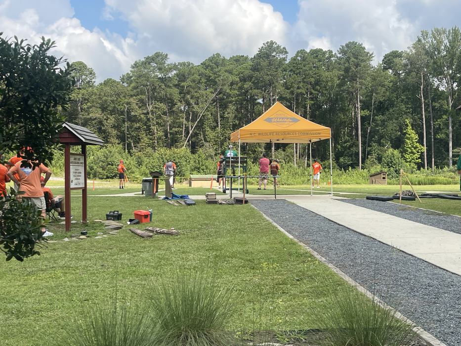Backroad Sharp Shooters 4-H Club at the Central Region Shooting Sports Tournament