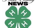 Nash County NEWS above green 4‑H four‑leaf clover with H on each leaf; "18 U.S.C. 707"
