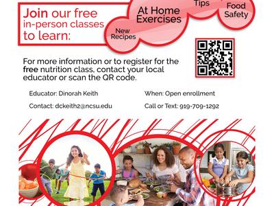 Eating Smart, Moving More Flyer