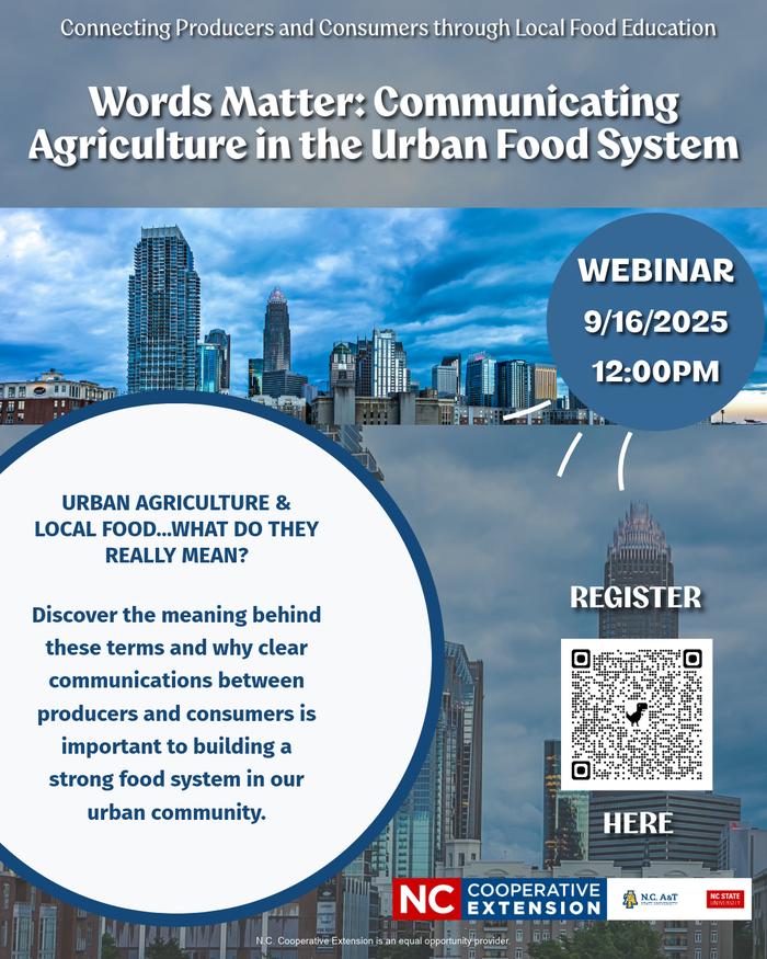 Fall Lunch and Learn Series: Connecting Producers and Consumers Through ...