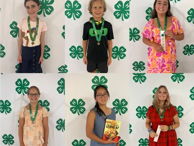 Presentation Participants (Top Row L to R) Ella H., Hobie E., Cate-Hill B. (Bottom Row L to R) Isla E., Catherine P., Miranda S.