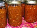 3 jars of home canned salsa