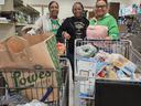 Volunteers at OCIM Food Pantry