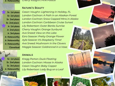 2025 4-H Photography Contest Winners