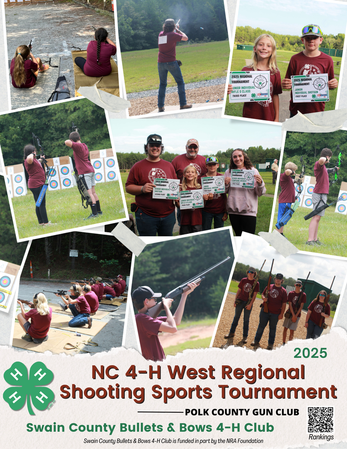 2025 NC 4-H District Shooting Sports Collage