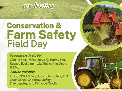 Conservation & Farm Safety Field Day — 25 Sept 2025 9:30AM, Lavonia Crest, Bakersville NC