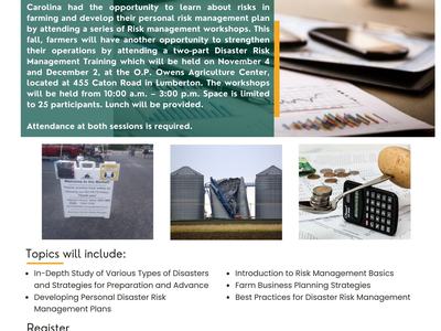 Disaster Risk Management