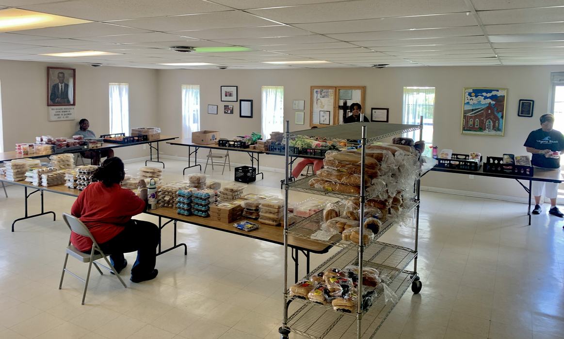 Inside Heavenly Groceries 