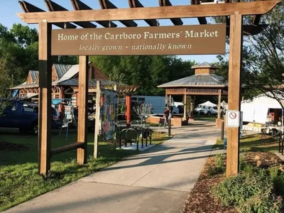 Carrboro Farmers' Market Entrance Gazebo