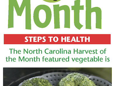 NC Harvest of the Month Steps to Health image ofBroccoli