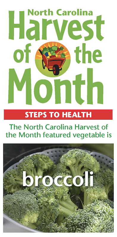NC Harvest of the Month Steps to Health image ofBroccoli