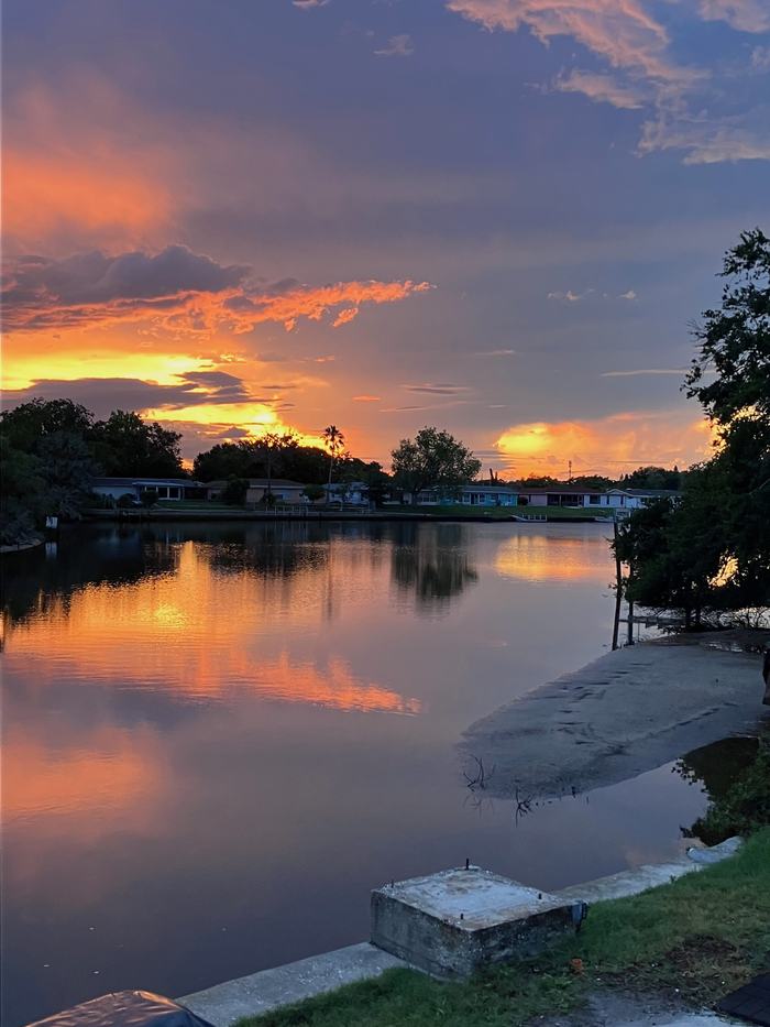 Cherry Vaughn Orange Sunburst