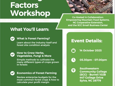 Forest Farming Factors Workshop