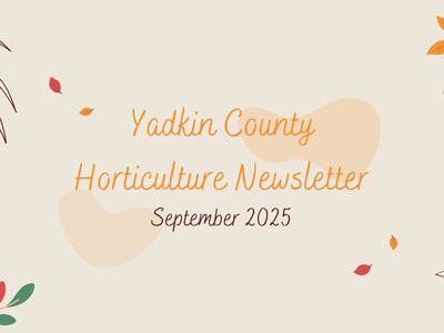 September Hort Newsletter