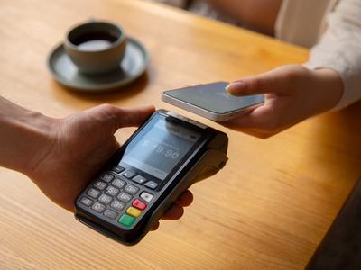 digital wallet in use for paying