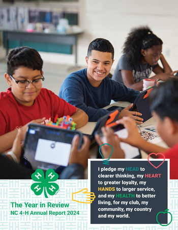 4-H Annual Impact Report 2024-2025 Cover Image